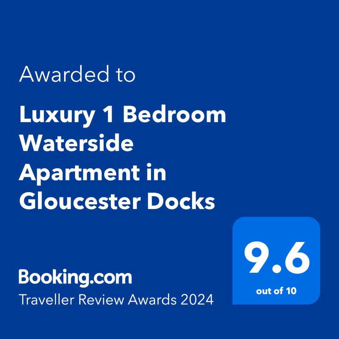 Luxury 1 Bedroom Waterside Apartment In Gloucester Docks Exteriör bild